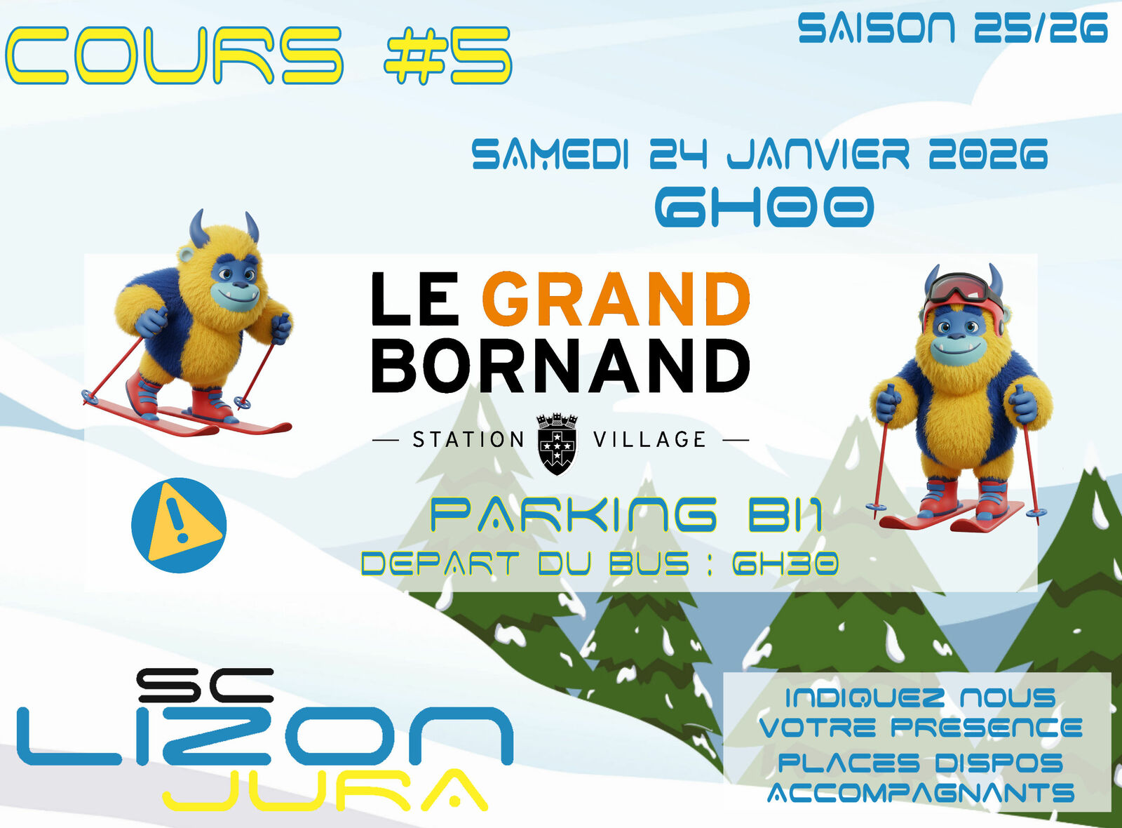 Voyage Le Grand Bornand 24-01-2026